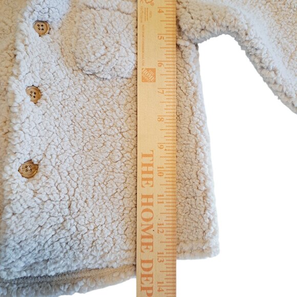 4/$20 Gerber Modern Moments Unisex Micro Plush Button Down Jacket Size 24 Months - Picture 10 of 10